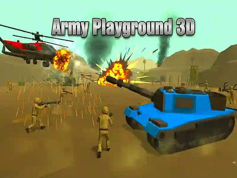 لعبة Army Playground 3D على الانترنت