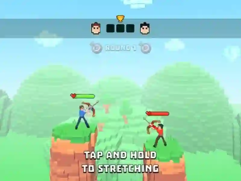 لعبة Two Archers: Bow Duel على الانترنت