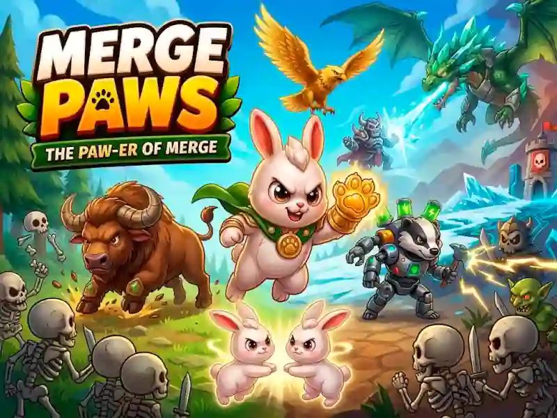 لعبة Merge Paws على الانترنت