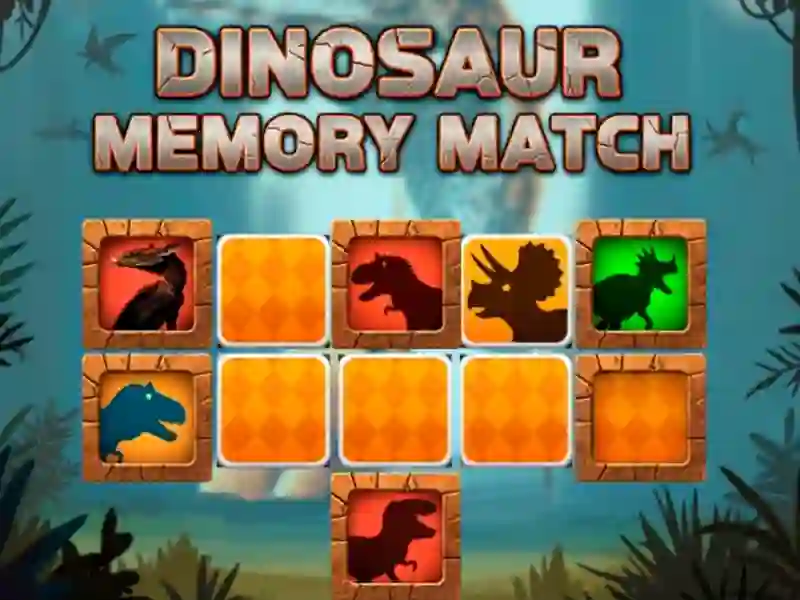 لعبة Dinosaur Memory Match على الانترنت