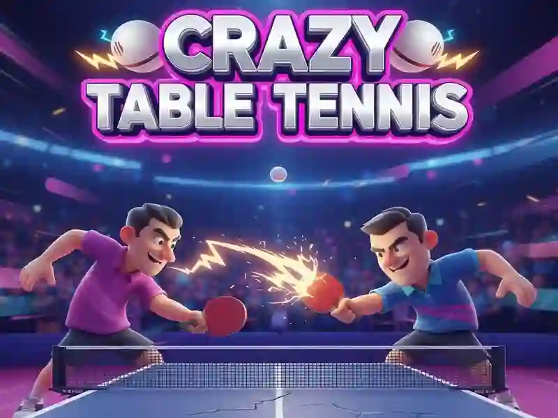 لعبة Crazy Table Tennis على الانترنت