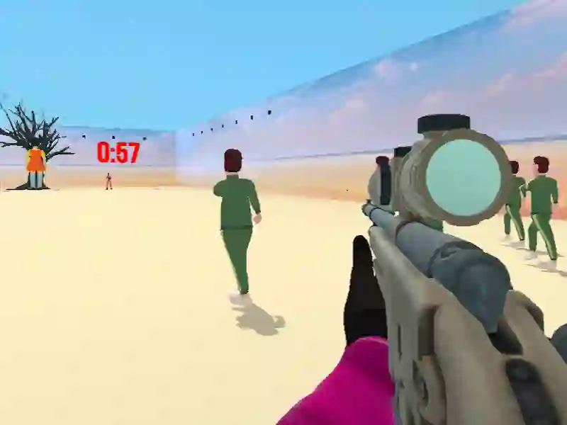 لعبة Squid Game Guard 011 على الانترنت