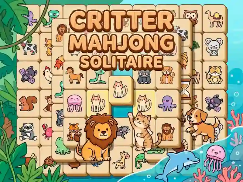 لعبة Critter Mahjong Solitaire على الانترنت