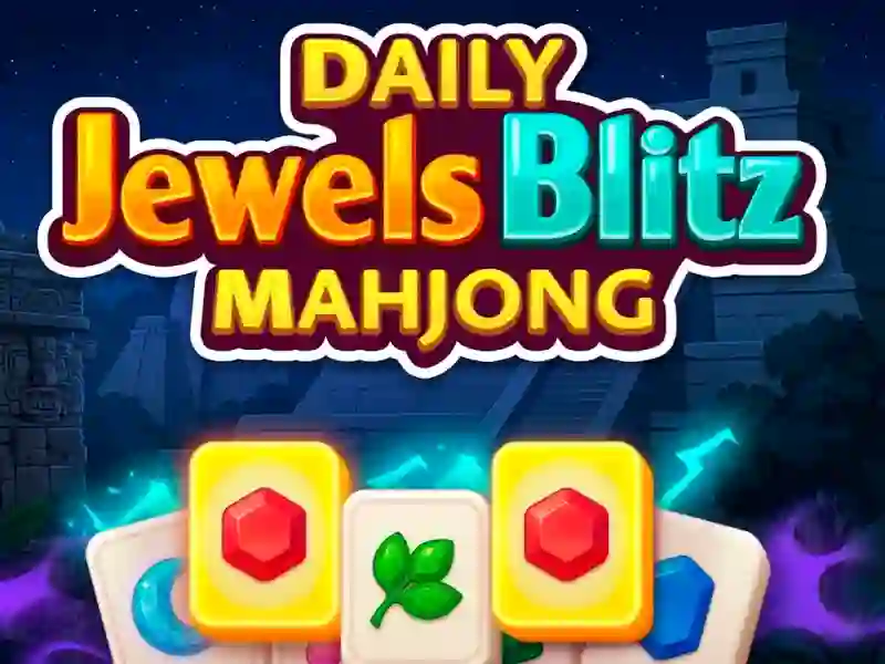 لعبة Daily Jewels Blitz Mahjong على الانترنت