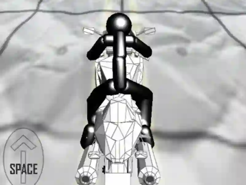 لعبة Stickman Zombie Motorcycle Racing على الانترنت
