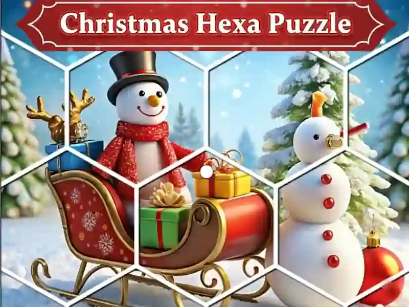 لعبة Christmas Hexa Puzzle على الانترنت