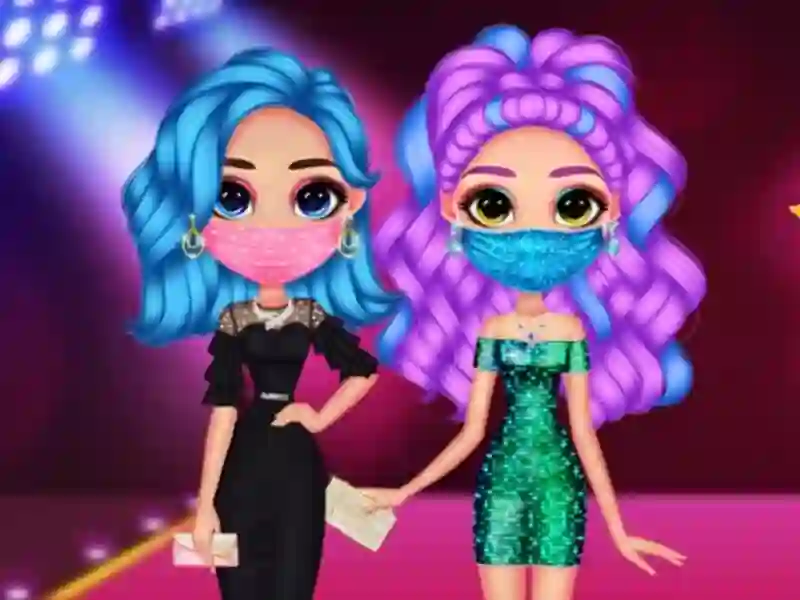 لعبة My Quarantine Glam Look على الانترنت