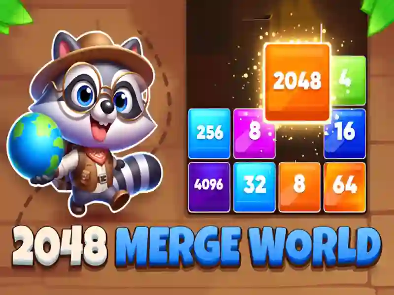 لعبة 2048 Merge World على الانترنت