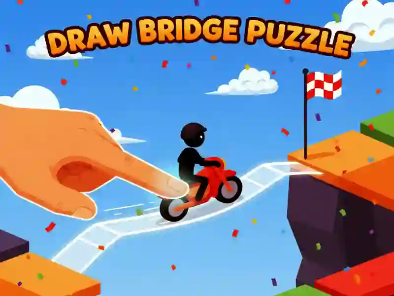 لعبة Draw Bridge Puzzle على الانترنت