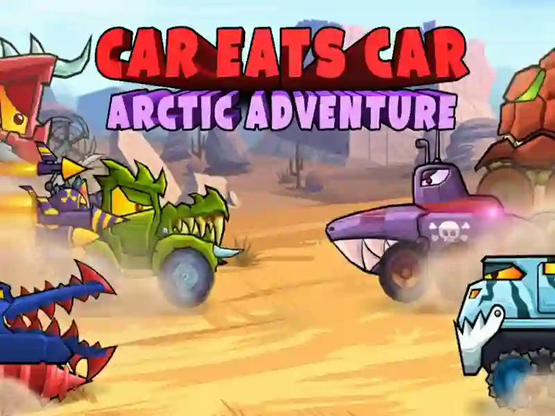 لعبة Car Eats Car: Arctic Adventure على الانترنت