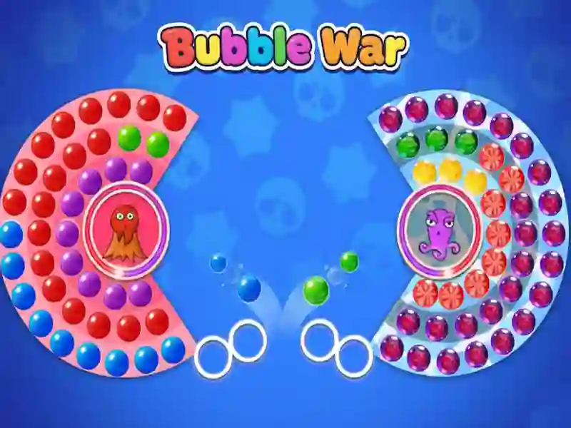 لعبة Bubble War على الانترنت