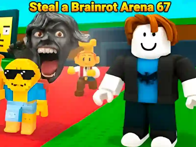 لعبة Steal a Brainrot Arena 67 على الانترنت