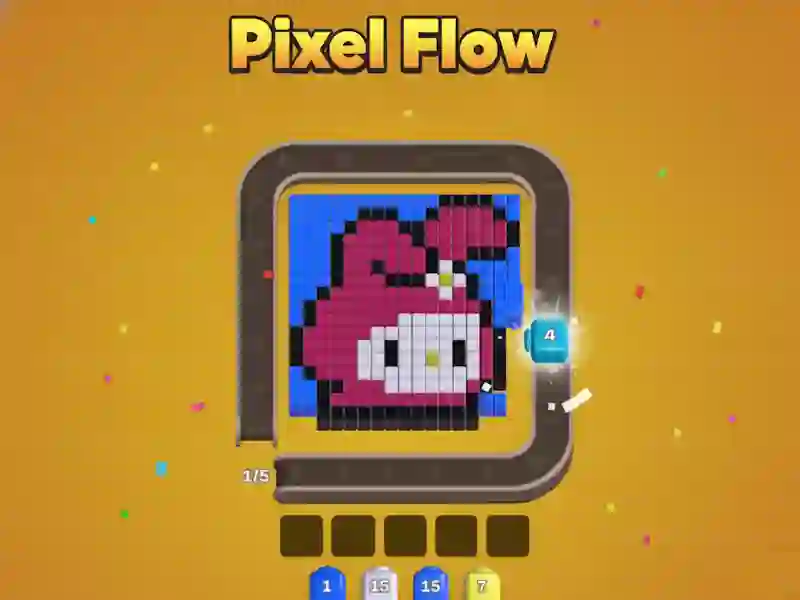 لعبة Pixel Flow على الانترنت