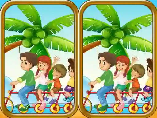 لعبة Summer Beach Differences على الانترنت