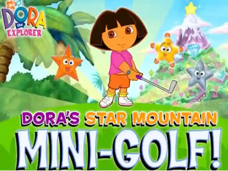 لعبة Dora The explorer Dora's Star Mountain Mini-Golf على الانترنت