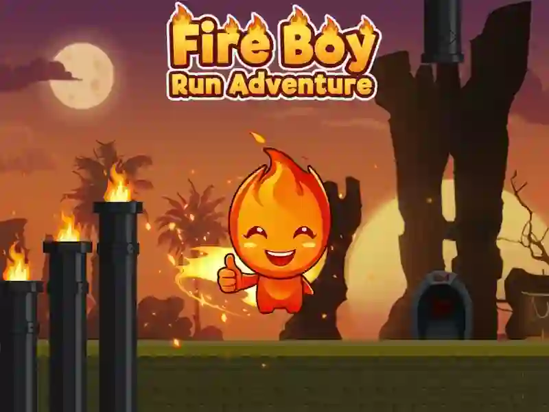 لعبة Fire Boy Run Adventure على الانترنت