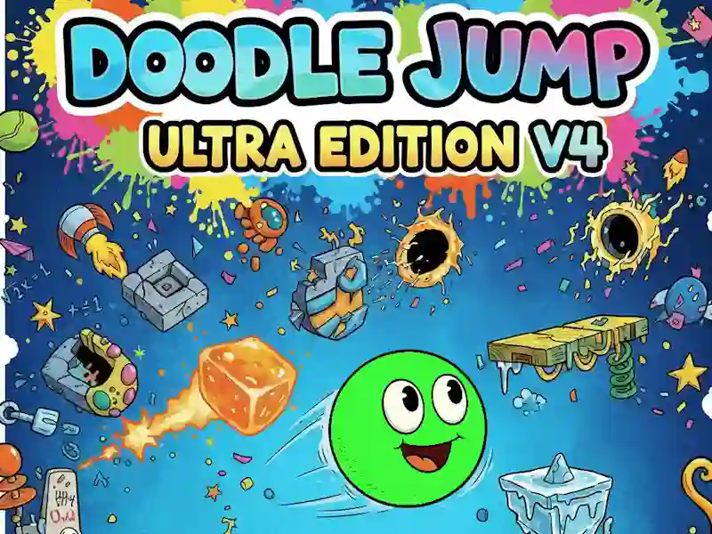 لعبة Doodle Jump Ultra Edition V4 على الانترنت