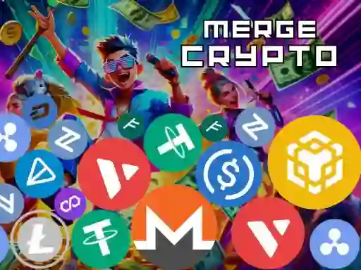لعبة Merge Crypto 2048 Puzzle على الانترنت