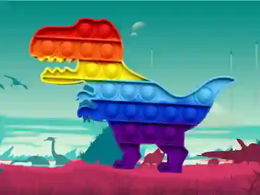 لعبة Dinosaur Pop It Jigsaw على الانترنت