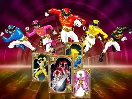 لعبة Power Rangers Memory على الانترنت
