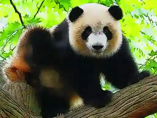 لعبة Cute Baby Panda على الانترنت