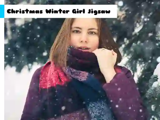 لعبة Christmas Winter Girl Jigsaw على الانترنت