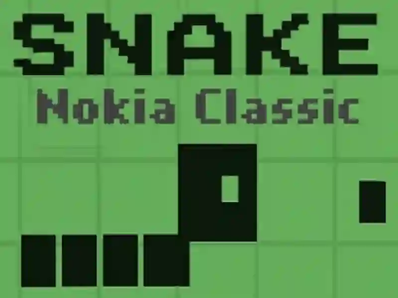 لعبة Snake Nokia Classic على الانترنت