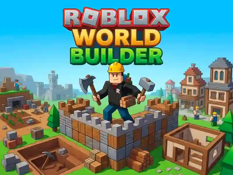 لعبة Roblox World Builder على الانترنت