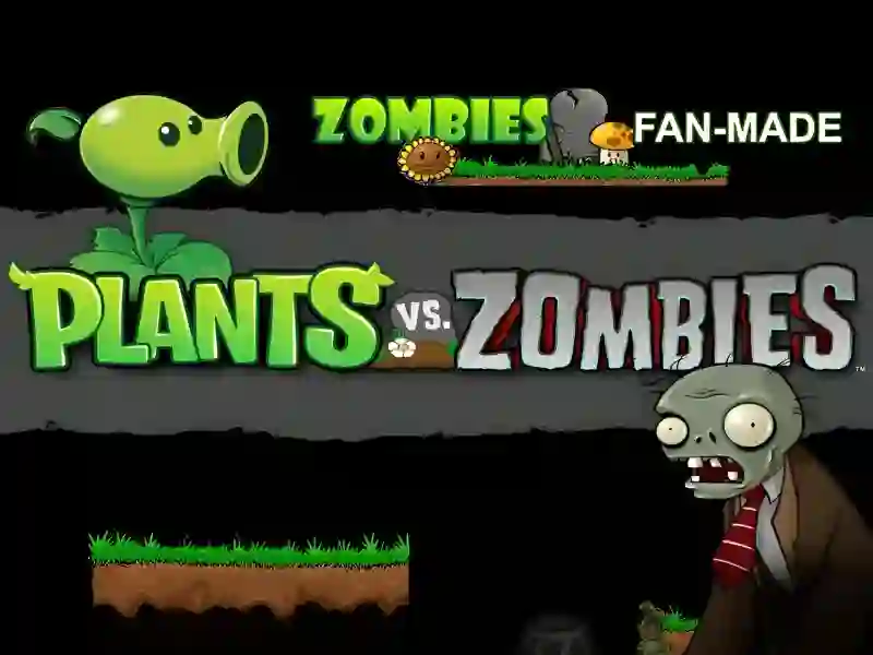 لعبة Plants vs Zombies (Fanmade) على الانترنت