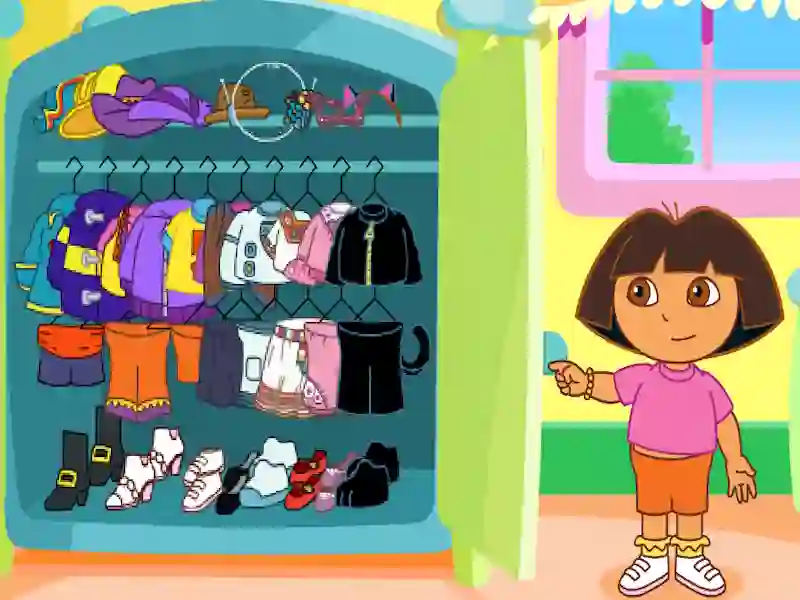 لعبة Dora The explorer Dora's Adventure Dress Up على الانترنت