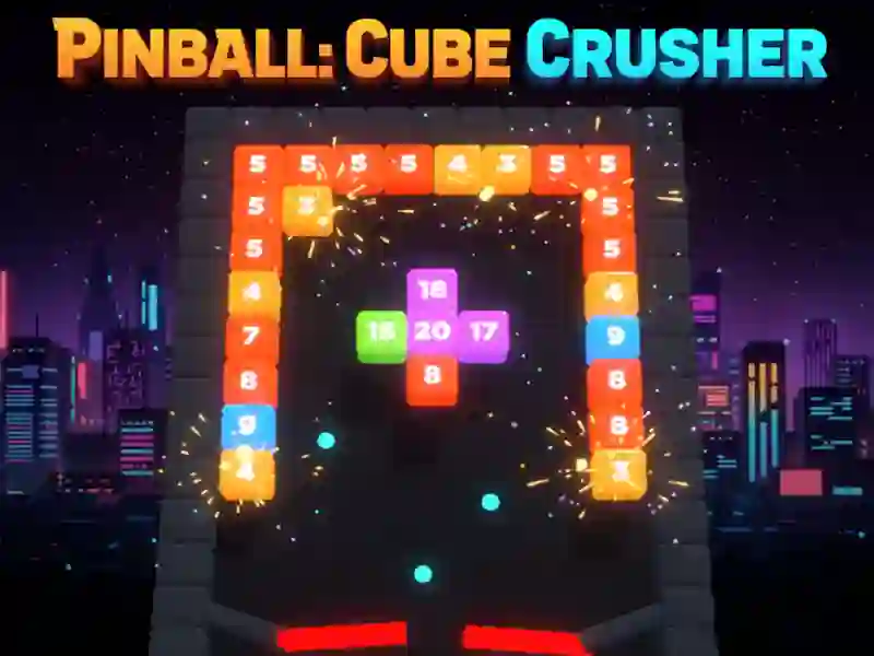 لعبة Pinball: Cube Crusher على الانترنت