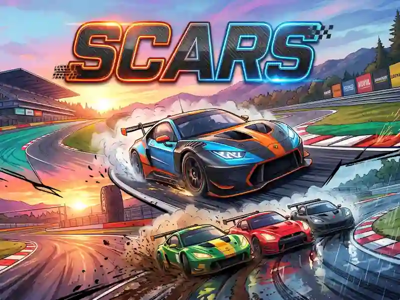 لعبة SCARS على الانترنت