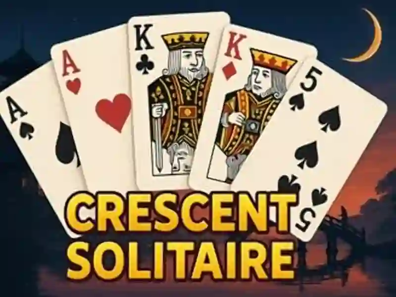 لعبة Crescent Solitaire على الانترنت