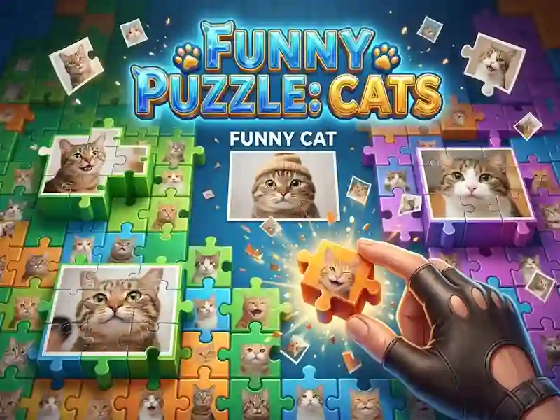 لعبة Funny Puzzle: Cats على الانترنت