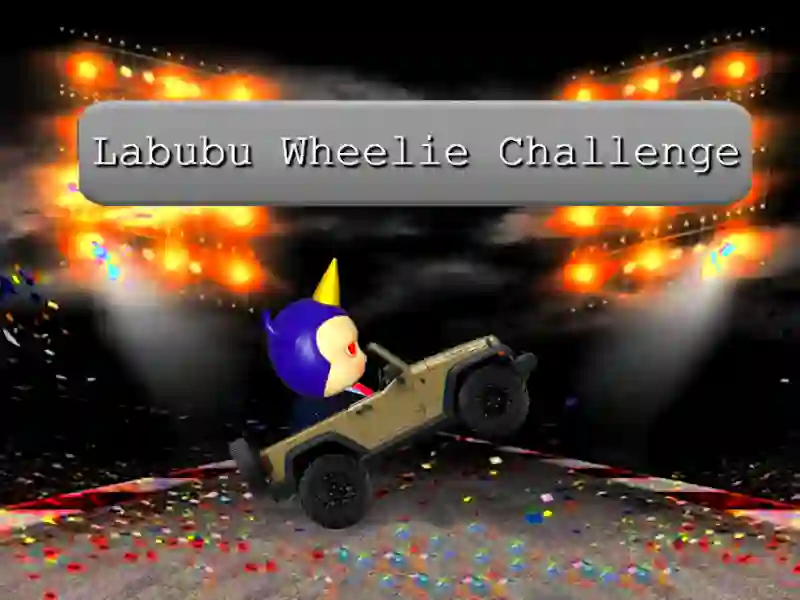 لعبة Labubu Wheelie Challenge على الانترنت