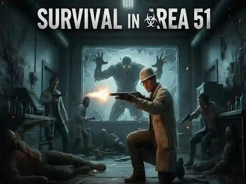 لعبة Survival in Area 51 على الانترنت