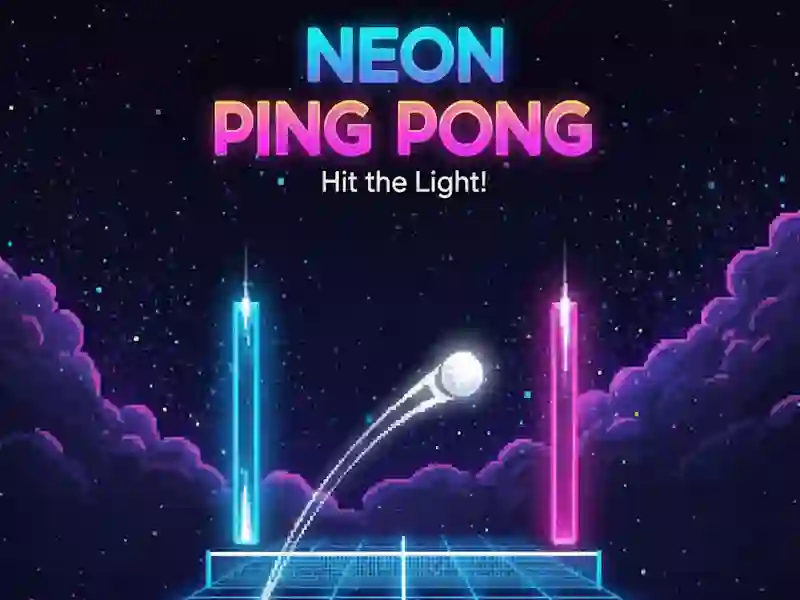 لعبة Neon Ping Pong على الانترنت