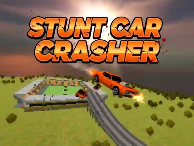 لعبة Stunt Car Crasher على الانترنت