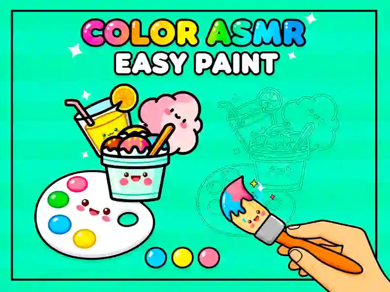 لعبة Color Asmr Easy Paint على الانترنت