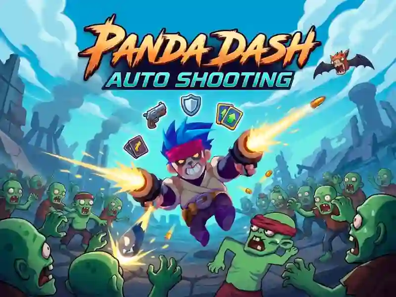 لعبة Panda Dash Auto Shooting على الانترنت
