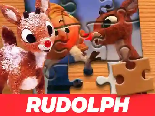 لعبة Rudolph Jigsaw Puzzle على الانترنت