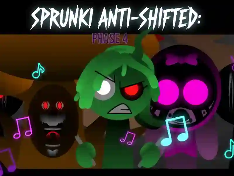 لعبة Sprunki Anti-Shifted: Phase 4 على الانترنت