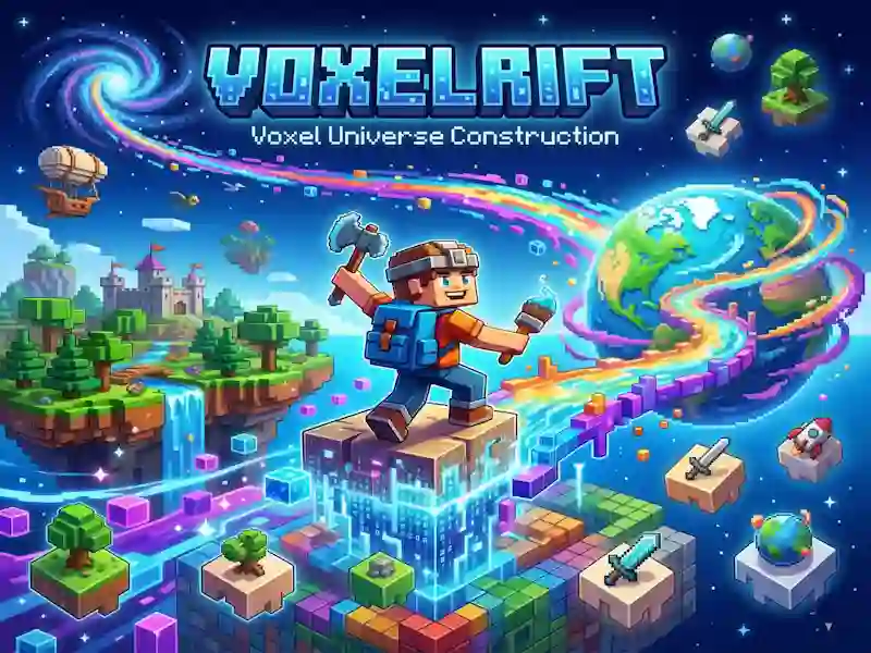 لعبة Voxelrift على الانترنت