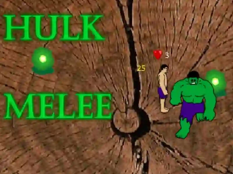 لعبة Hulk Melee على الانترنت