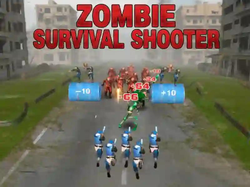 لعبة Zombie Survival Shooter على الانترنت