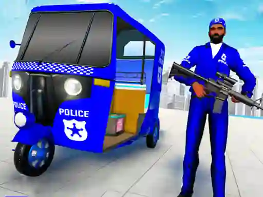 لعبة Police Auto Rickshaw Taxi على الانترنت