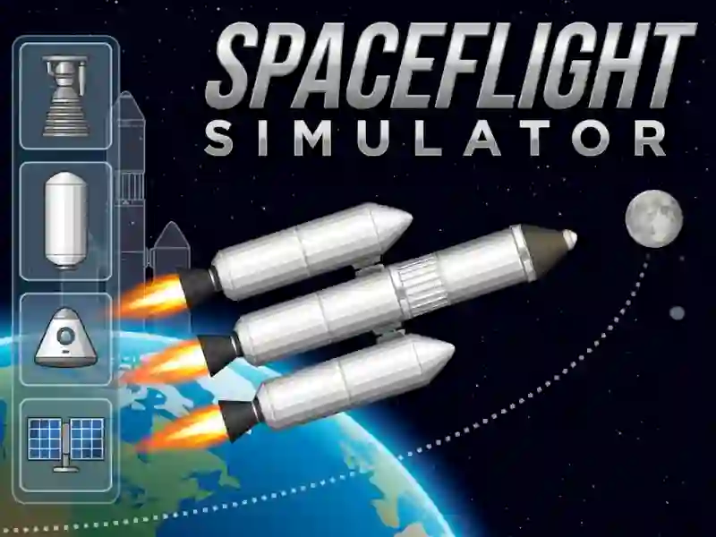لعبة Spaceflight Simulator على الانترنت