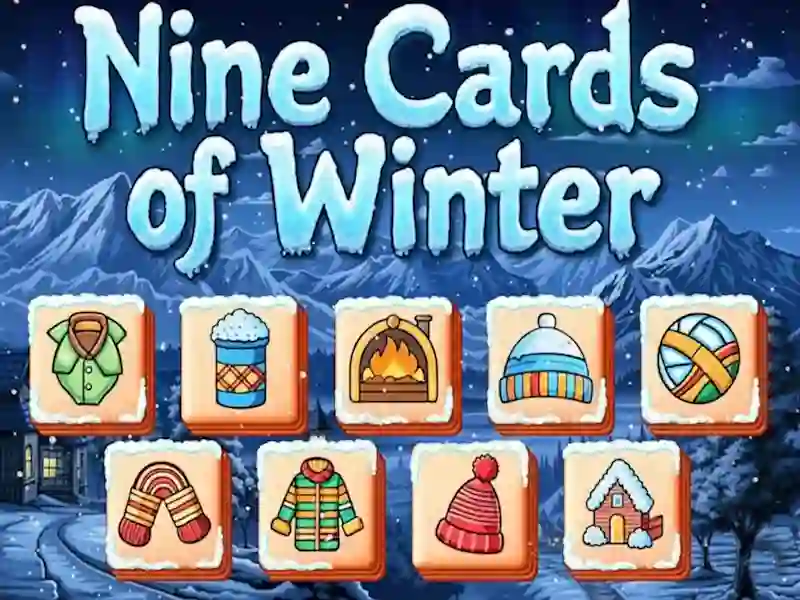 لعبة Nine Cards Of Winter على الانترنت