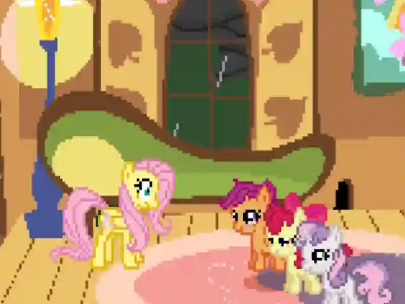 لعبة Fluttershy's Bunny Rescue على الانترنت