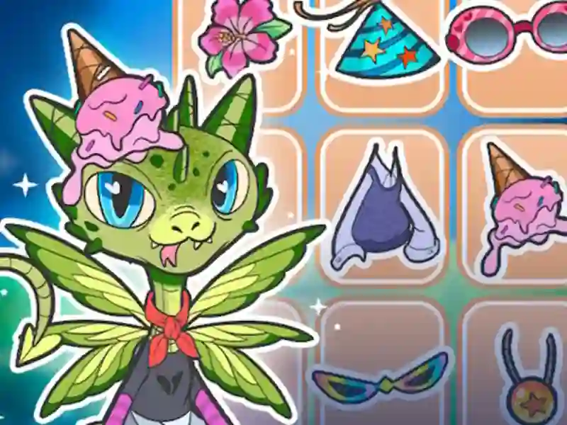 لعبة How To Dress Your Dragon على الانترنت